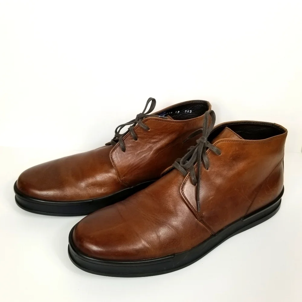 Aldo Brue Chukka Leather Boots Size 10